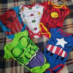marvel bodysuits